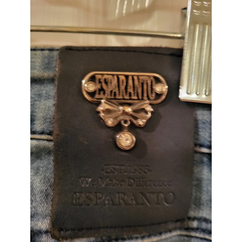 Esparanto Sequined Skinny Jeans - Picture 6 of 10